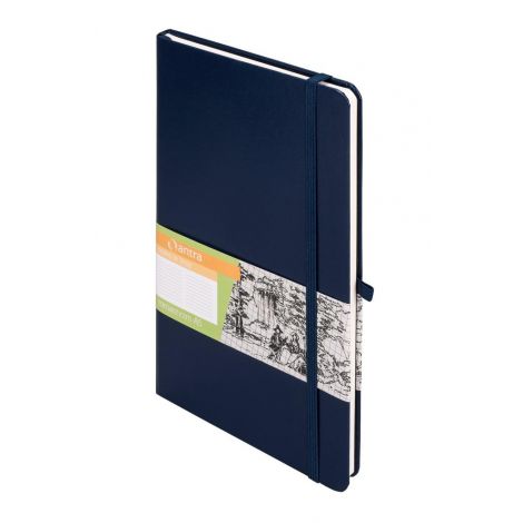Notes Antra Romantyzm A6/80/80g linia, Granatowy